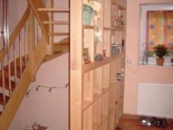 Setzkasten als Treppengeländer